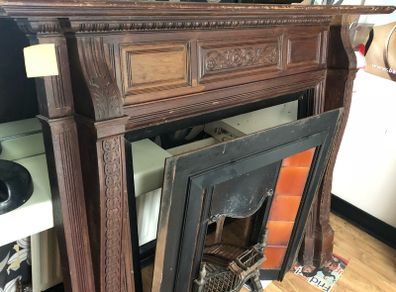 Bargain antique Georgian fireplace