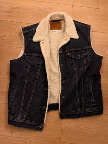 levi's denim vest