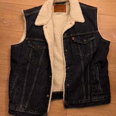 levi's denim vest