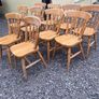 antique kitchen chairs Image 8