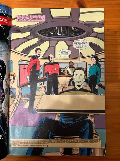 Comic: 'Star Trek The Next Generation' annual no.4/1993