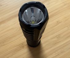 Free LED flashlight with microUSB charging port