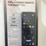 Sony TV Replacement Remote Controls Image 4