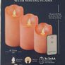 Blush Pink LED Battery Candles Image 6