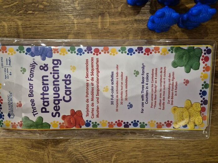 106 Counting Bears & Set of pattern and sequencing cards