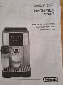 Delonghi Bean to Cup Espresso and Cappucino machine
