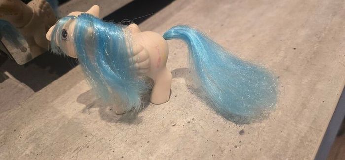 Baby Graffiti (2) Peek-a-Boo Babies Ponies HTF MLP G1 My Little Pony Hasbro