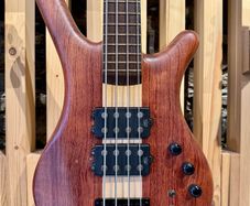 Warwick Corvette NT "Double Buck" Bubinga 4 String Bass