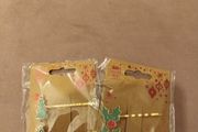3 x christmas hair slides