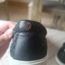Designer Jimmy Choo leather glitter flats loafers slip on shoes 7.5-8 UK 41 EUR Image 6
