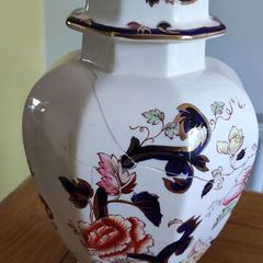 Mason Mandalay Large Lidded Vase