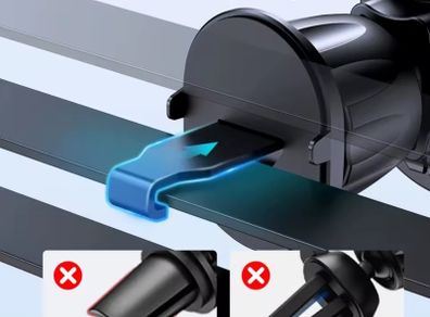 Magnetic Car Phone Holder Super Strong Magnetic Cell Phone Mount for Car Air Vent Compatible with All Phones