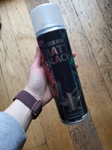 Colour Forge Matt Black spray for modeling etc. model primer