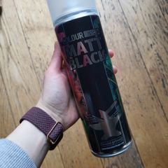 Colour Forge Matt Black spray for modeling etc. model primer