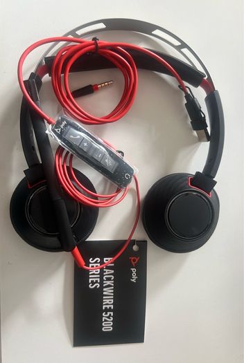 Plantronics Poly Blackwire 3220 Wired Headset