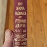 The "summa Theologica" Of St Thomas Aquinas. Parts I,2,&3. In 21 Volumes Plus A Companion To The Sumatra Volumes 1,2,3,&4. Plus  Saint Thomas Aquinas And His Work. All In Good Condition.  See Photos For Same. Image 7
