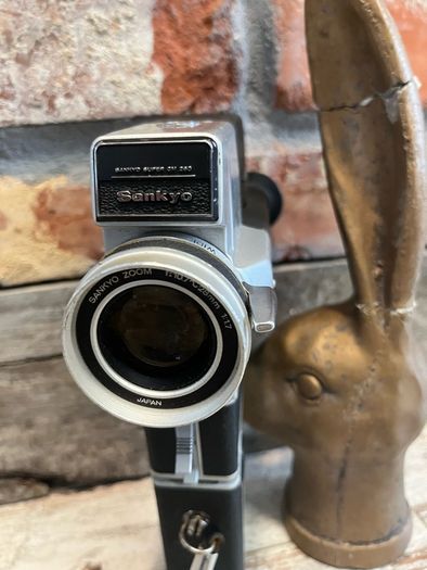 vintage movie camera