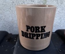 Pork dripping jar