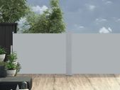 Retractable Side Awning Anthracite 100x1000 cm