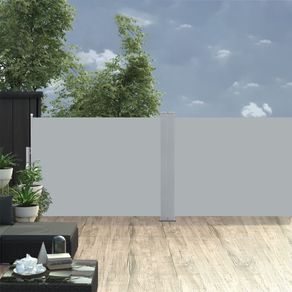 Retractable Side Awning Anthracite 100x1000 cm