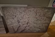 Ex Large canvas of white flowers