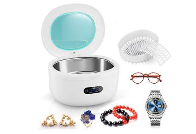 Ultrasonic Cleaning Device for Cleaning Glasses, Jewellery, Watches, Dentures, 750 ml