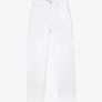 Pull & Bear White Straight-Leg Jeans Image 4