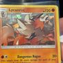 pokemon card Lycanroc cracked holo 2018 Image 2