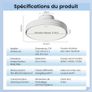 Quiet Bladeless LED Ceiling Fan Image 5