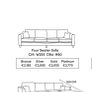 Finline Nolan 4Seater sofa Chaise Image 5
