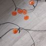 Battery powered lights pumpkin like new 5 each Image 3