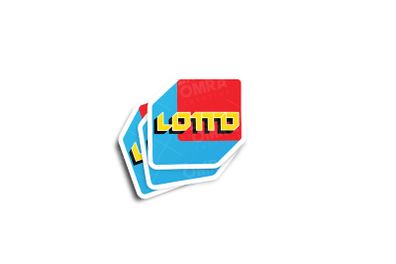 Lotto Logo Glossy Sticker 2-Pack