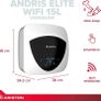 Elite WiFi 15l Water Heater Under Sink 4012006 2.5kw White for Sink hot Water heaters Image 2