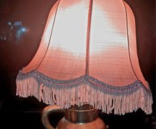 Heavy unusal solid brass lamp