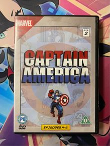 Captain America Episodes 4 To 6 DVD