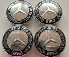 Mercedes caps 60mm (For Aftermarket) FREE POST