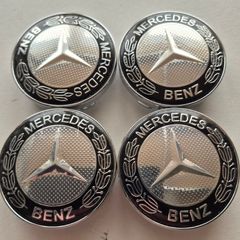 Mercedes caps 60mm (For Aftermarket) FREE POST