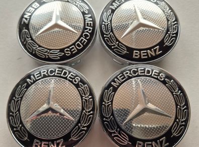 Mercedes caps 60mm (For Aftermarket) FREE POST