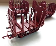 Model Railway  Irish  Timber Wagons