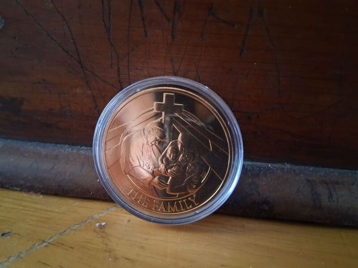 Pope Francis Ireland proof coin medal