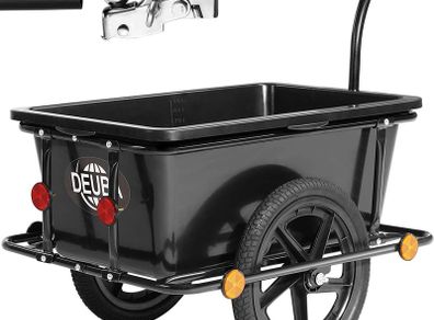 Bicycle Trailer with 90L Plastic Tub - Free Delivery Nationwide