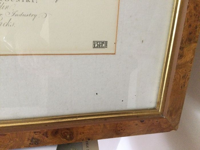 Art - Vintage Coloured Print.