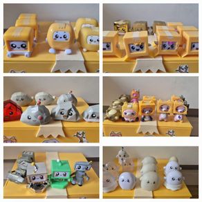 lankybox figures and squishes. E2 each or 4 for E7