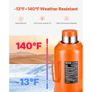 Hydraulic Bottle Jack, 50 Ton/110231 lbs Welded Bottle Jack with 11''-17.32'' Lifting Range & 3-Section Long Handle, for Car, Pickup, Image 3