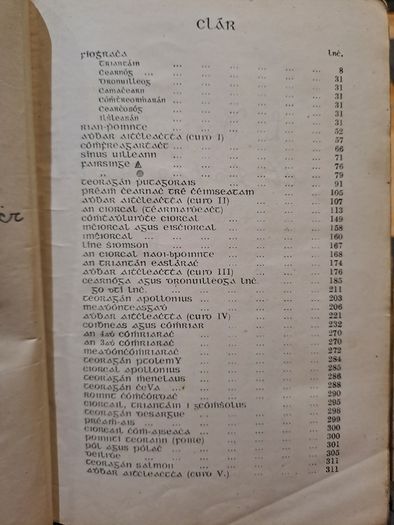 Teacs Leabhar Ceimseatan c 1930s to 1940s