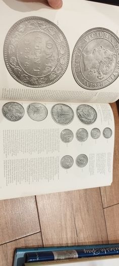 Coin and note book