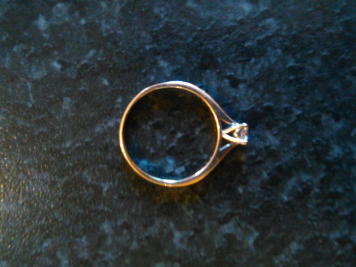 white gold diamond engagement ring