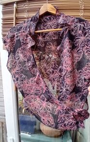 Cross-over Chiffon Top
