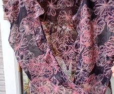 Cross-over Chiffon Top