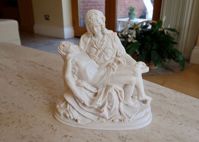 Classic Pieta with Mary & Jesus